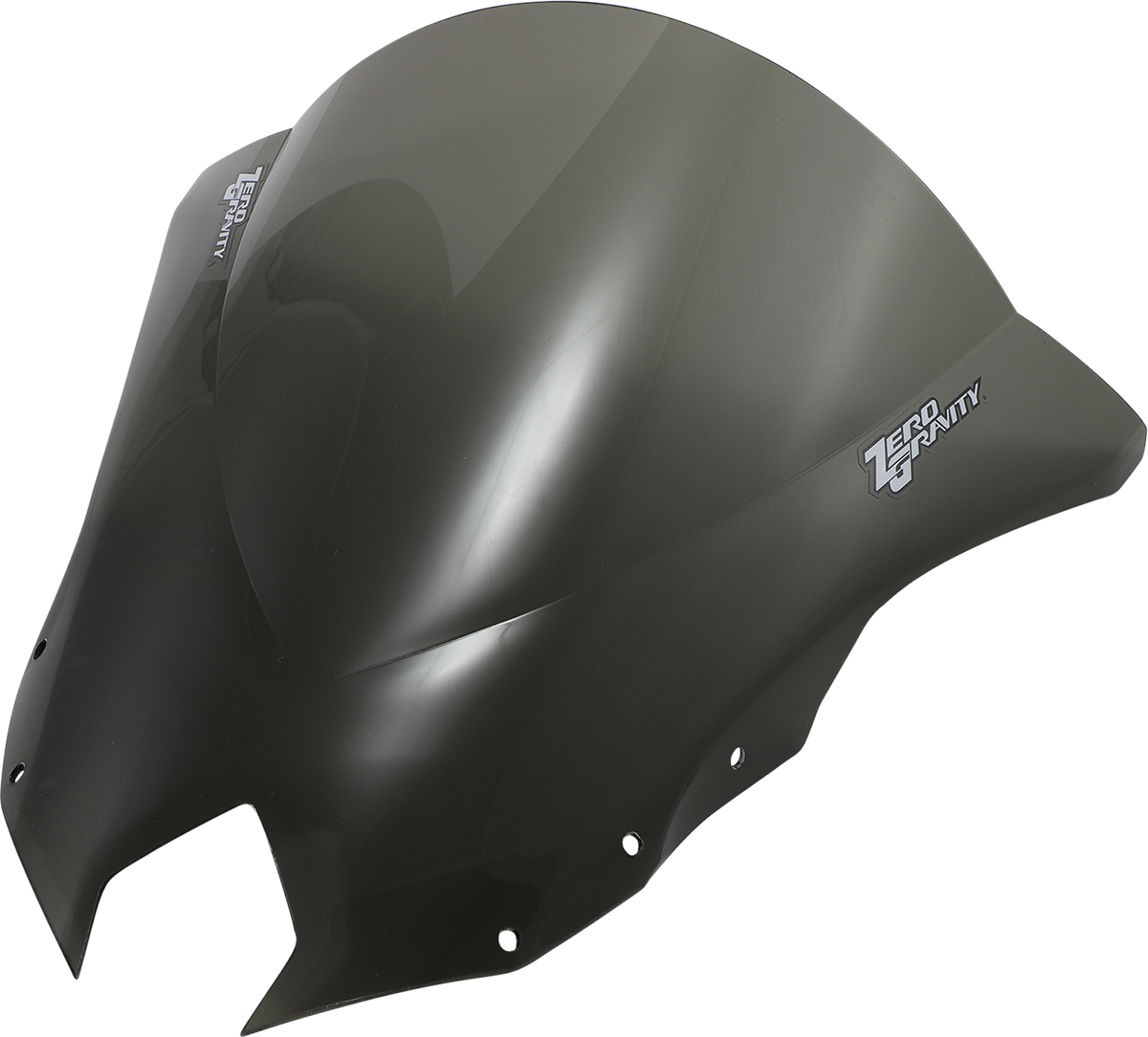 Zero Gravity Double Bubble Windscreen - Smoke - FZ6R