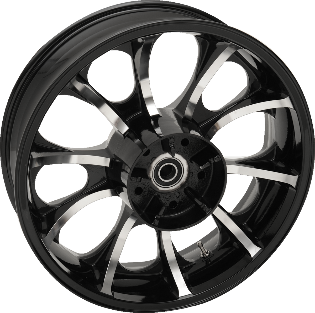 Coastal Moto Wheel - Largo 3D - Rear - Single Disc/With ABS - Black Cut - 18x5.5