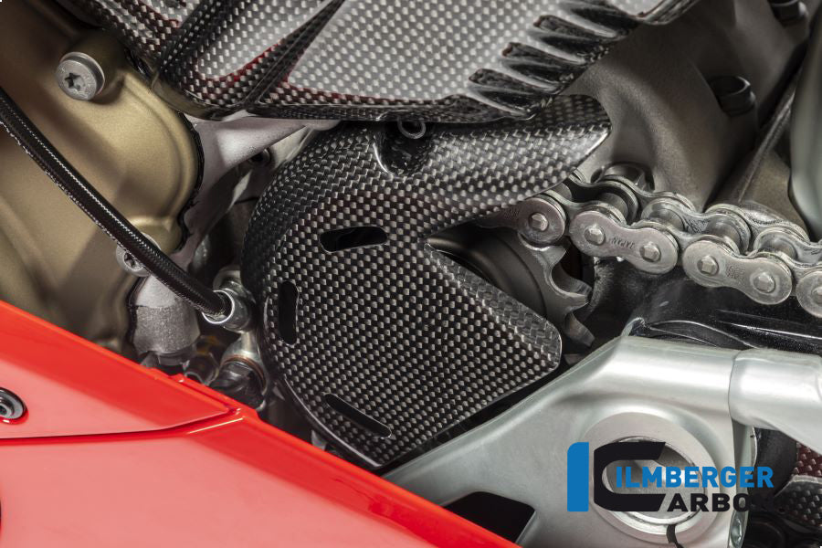 Ilmberger Carbon Sprocket Cover Ducati Panigale V4 / V4S - Gloss