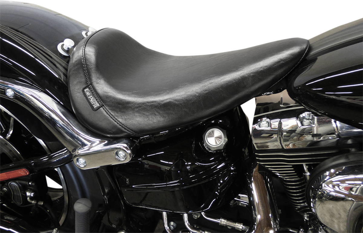 Le Pera Bare Bones Solo Seat - Smooth - Black - FXSB '13-'17