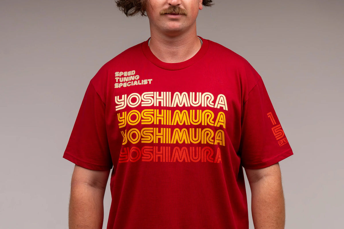 Yoshimura Shades Tee Cardinal
