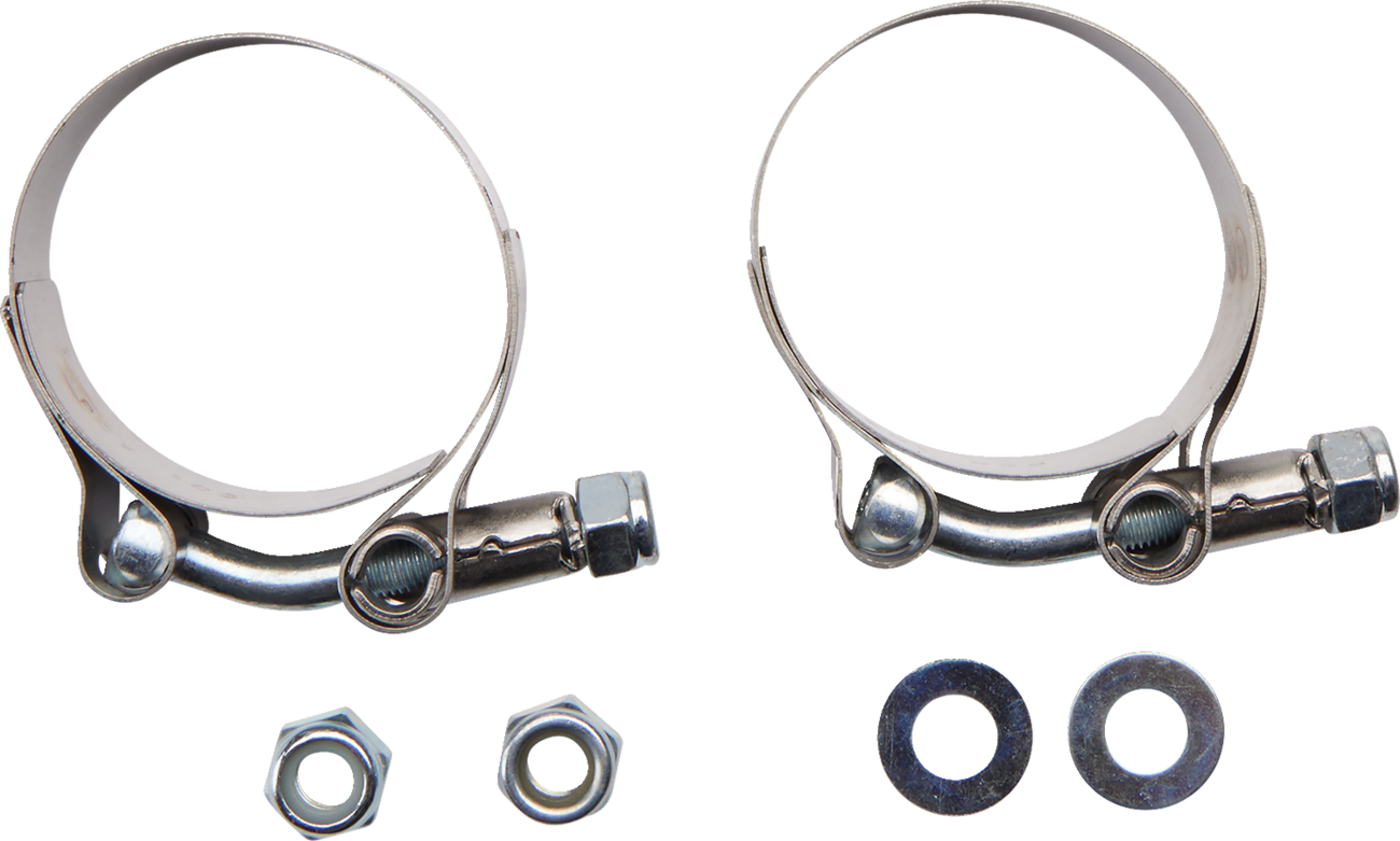 Cobra 6-Into-6 Slip-On Mufflers - Chrome