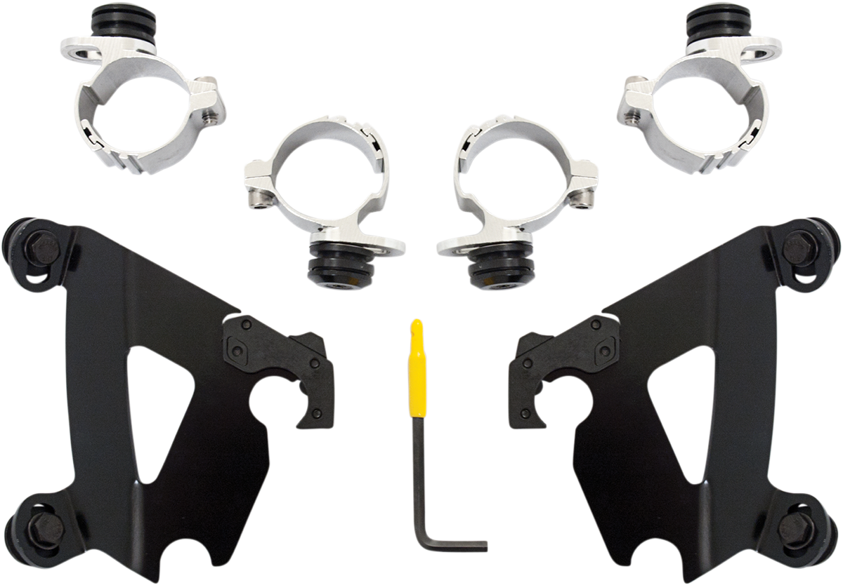 Memphis Shades Cafe Mounting Kit - Black - XL/XG