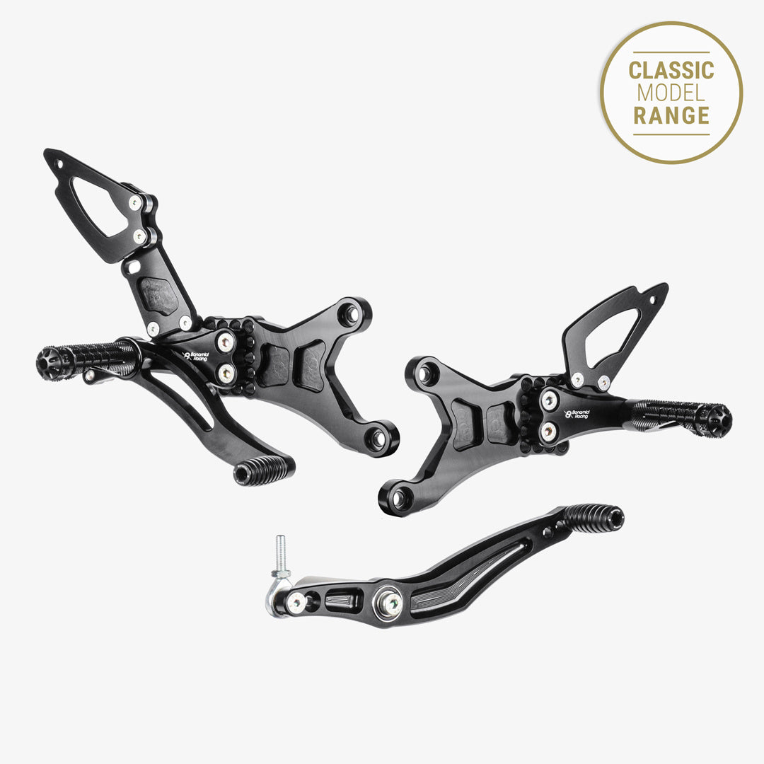 Bonamici Racing Adjustable Rearsets - Yamaha YZF R1