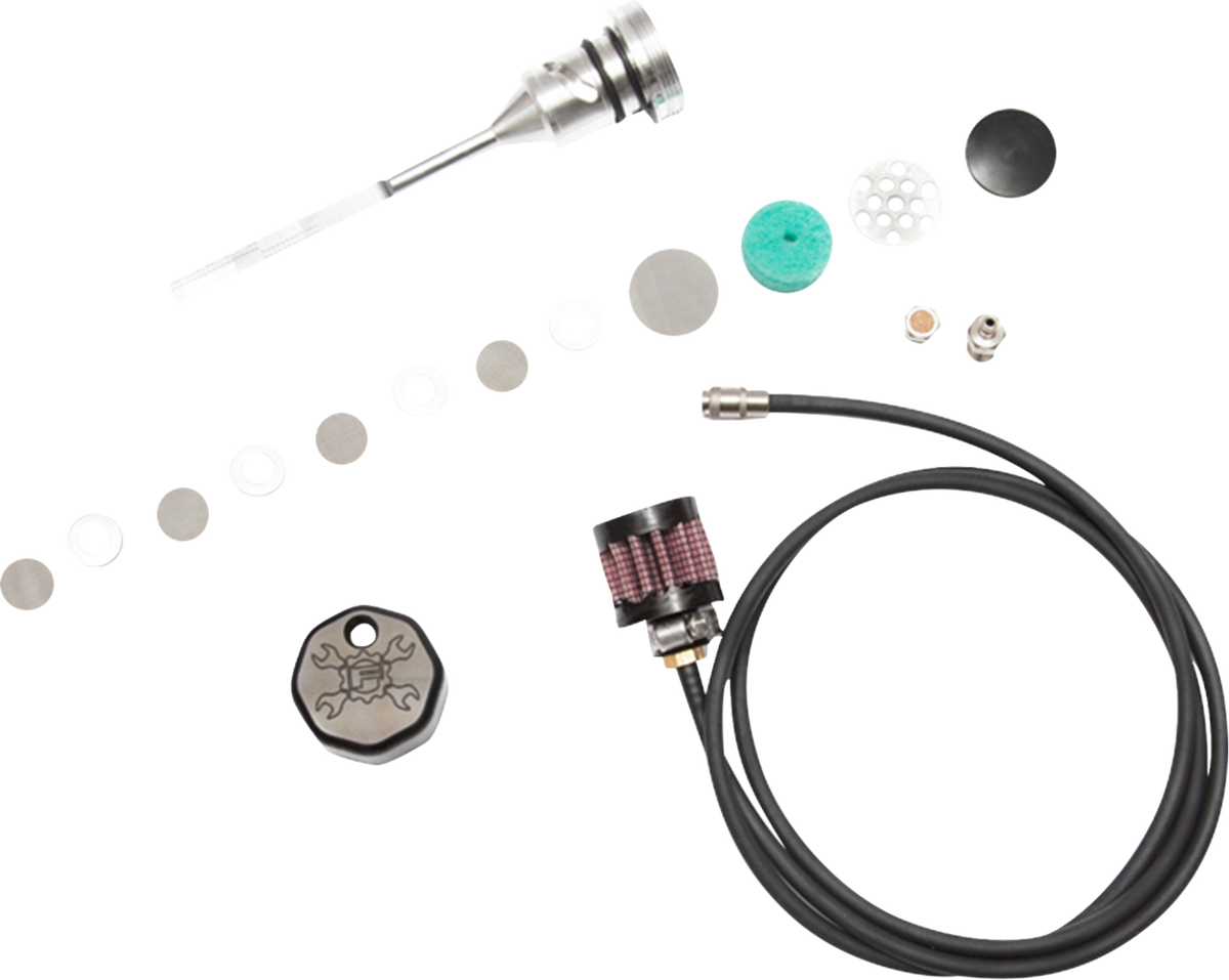 Feuling Parts Vented Dipstick - Black - M8 Softail