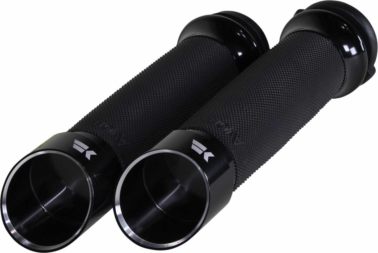 Khrome Werks Edge Grips - Custom Contour - TBW - Black