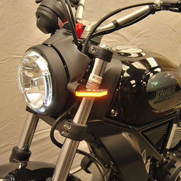 NRC Ducati Scrambler Cafe Racer/Sixty2/Desert Sled Front Turn Signals (2015 - Present)