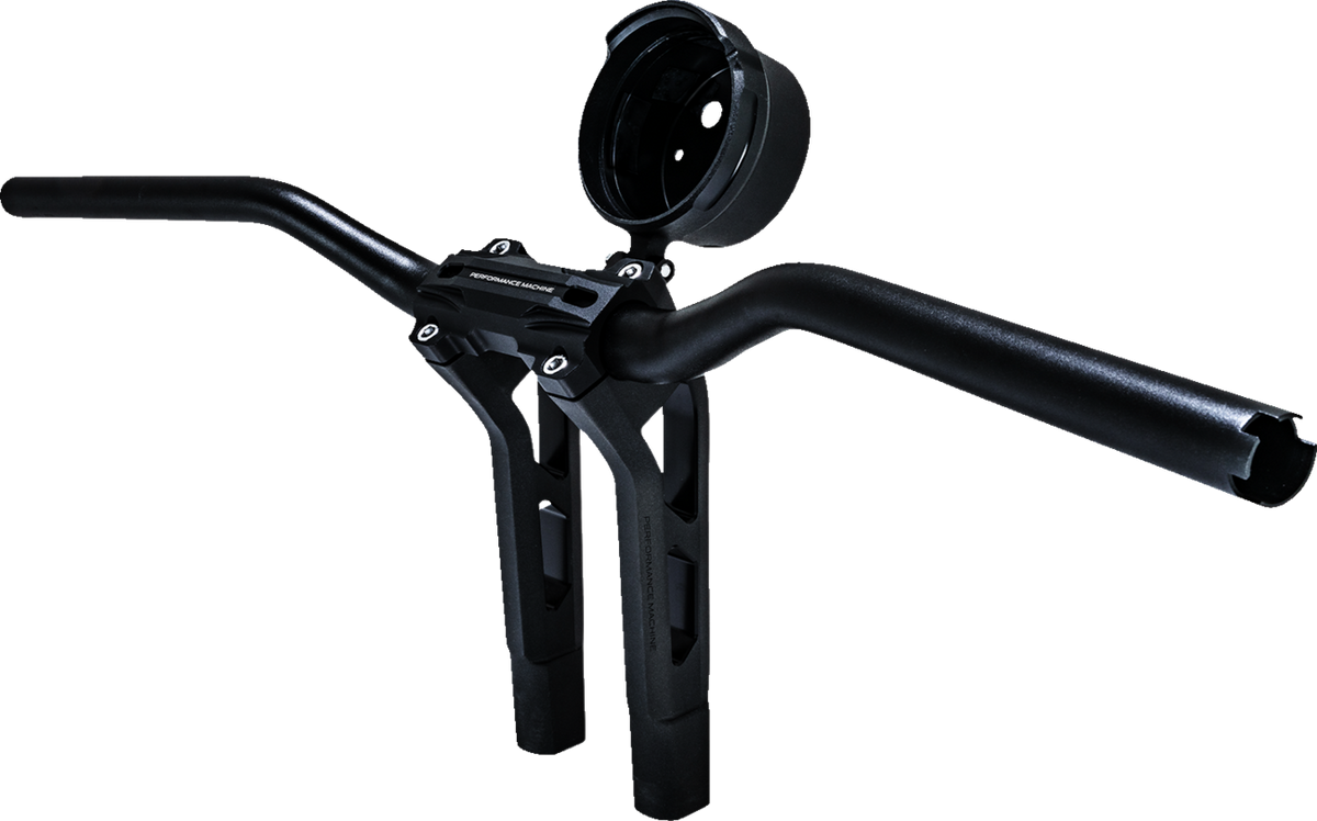 Performance Machine (PM) Gauge Relocation Kit - Round - Black Ops®