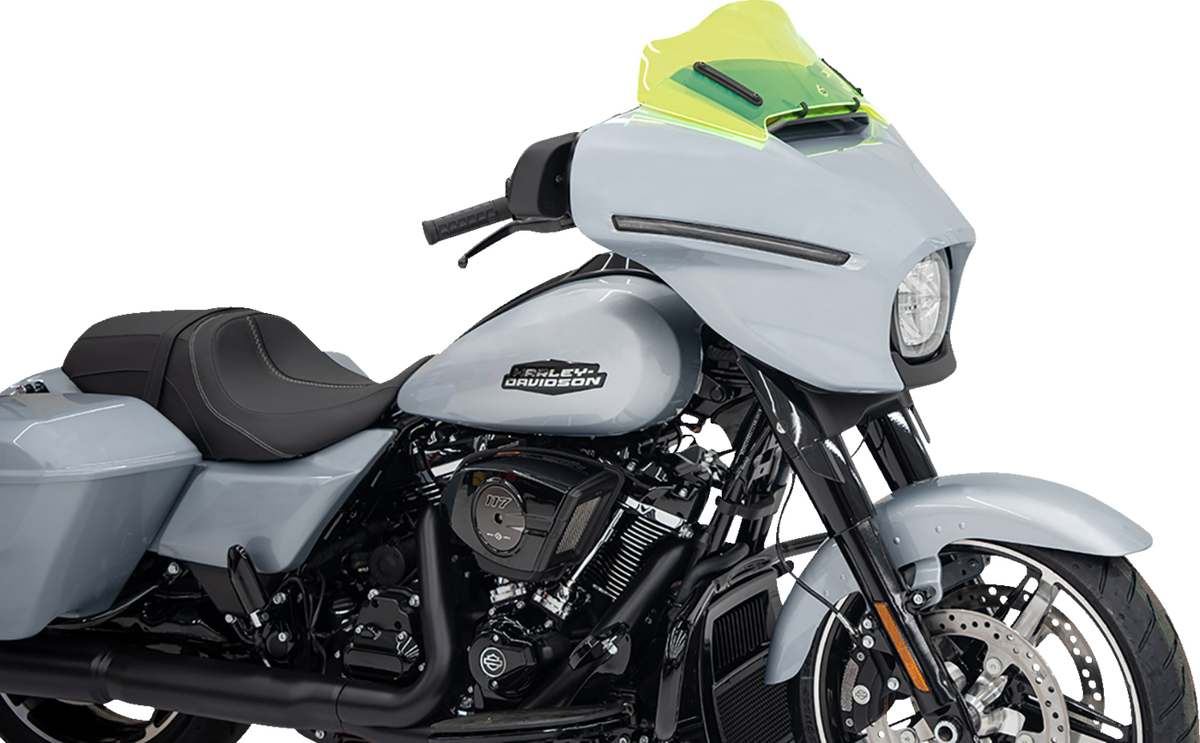 Klock Werks Ice Flare® Windshield - 8" - Green Ice - FLHX