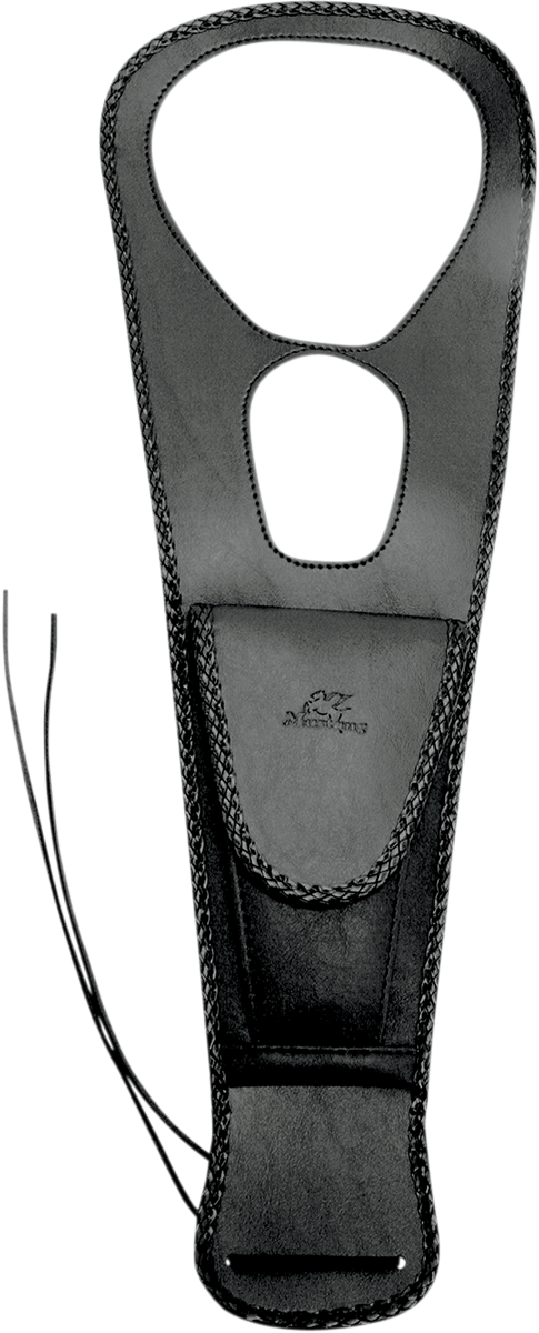 Mustang Pouch Tank Bib - Smooth - Black - Honda