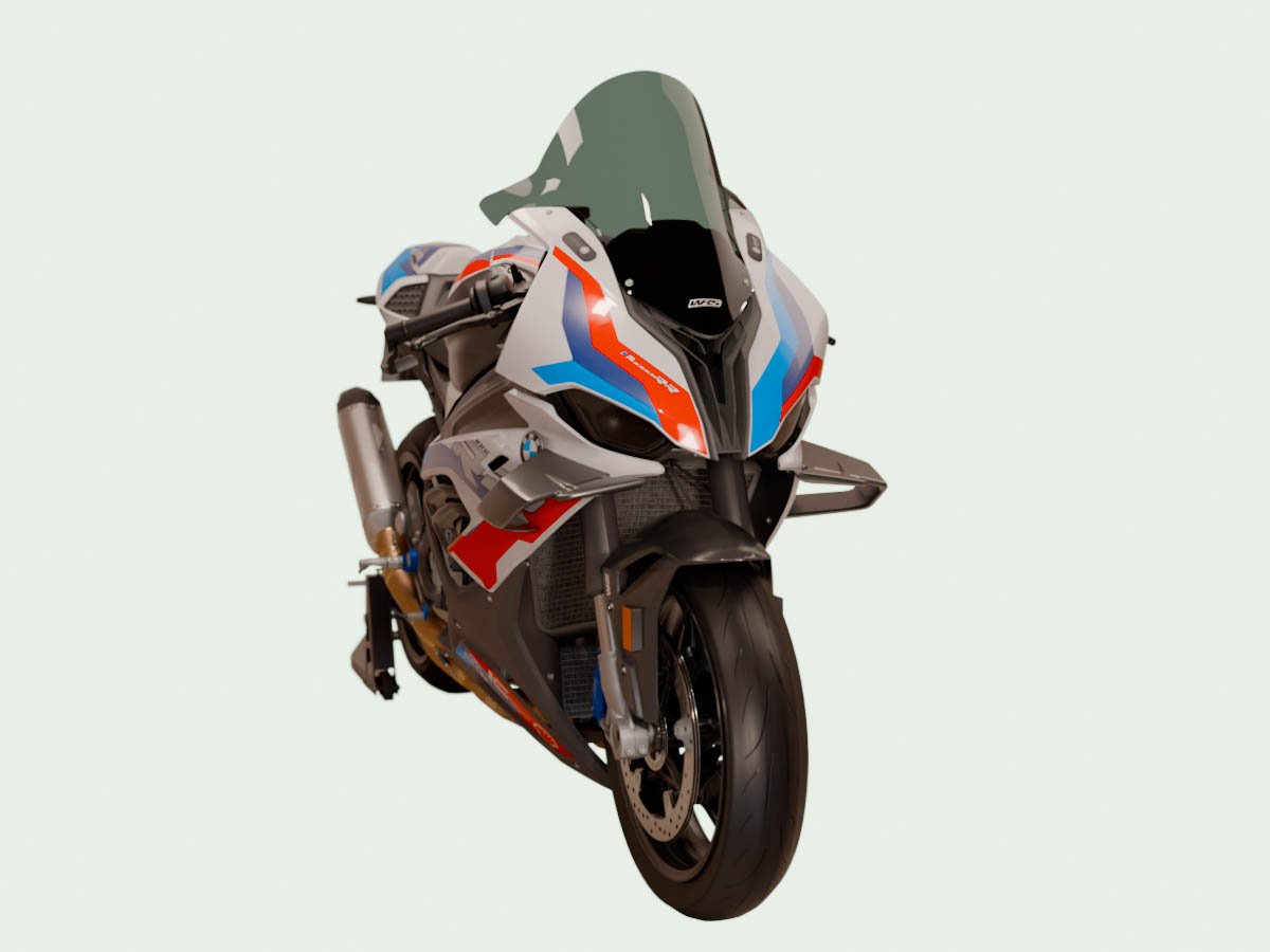 WRS RACE HIGH WINDSCREEN BMW S 1000 RR 2019-2025 / M 1000 RR 2020-2022