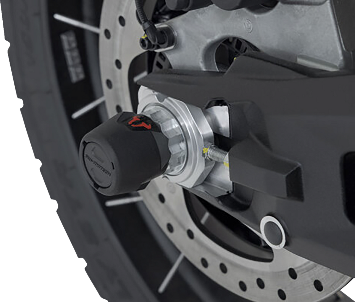 SW-Motech Axle Sliders - Rear - Set - Ducati