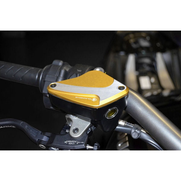 Ducabike DBK Front Brake And Clutch Fluid Reservoir Covers For XDiavel S