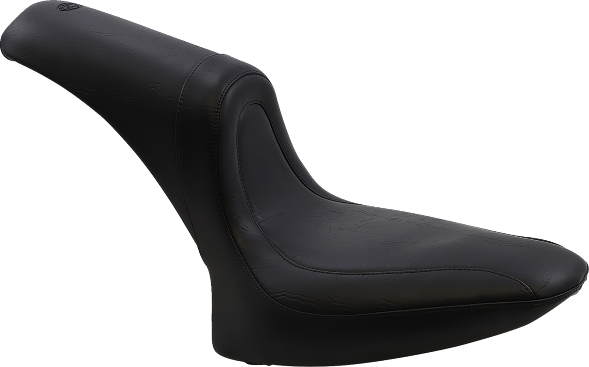 Mustang Seat - Fastback™ - Stitched - Black - Softail '00-'05