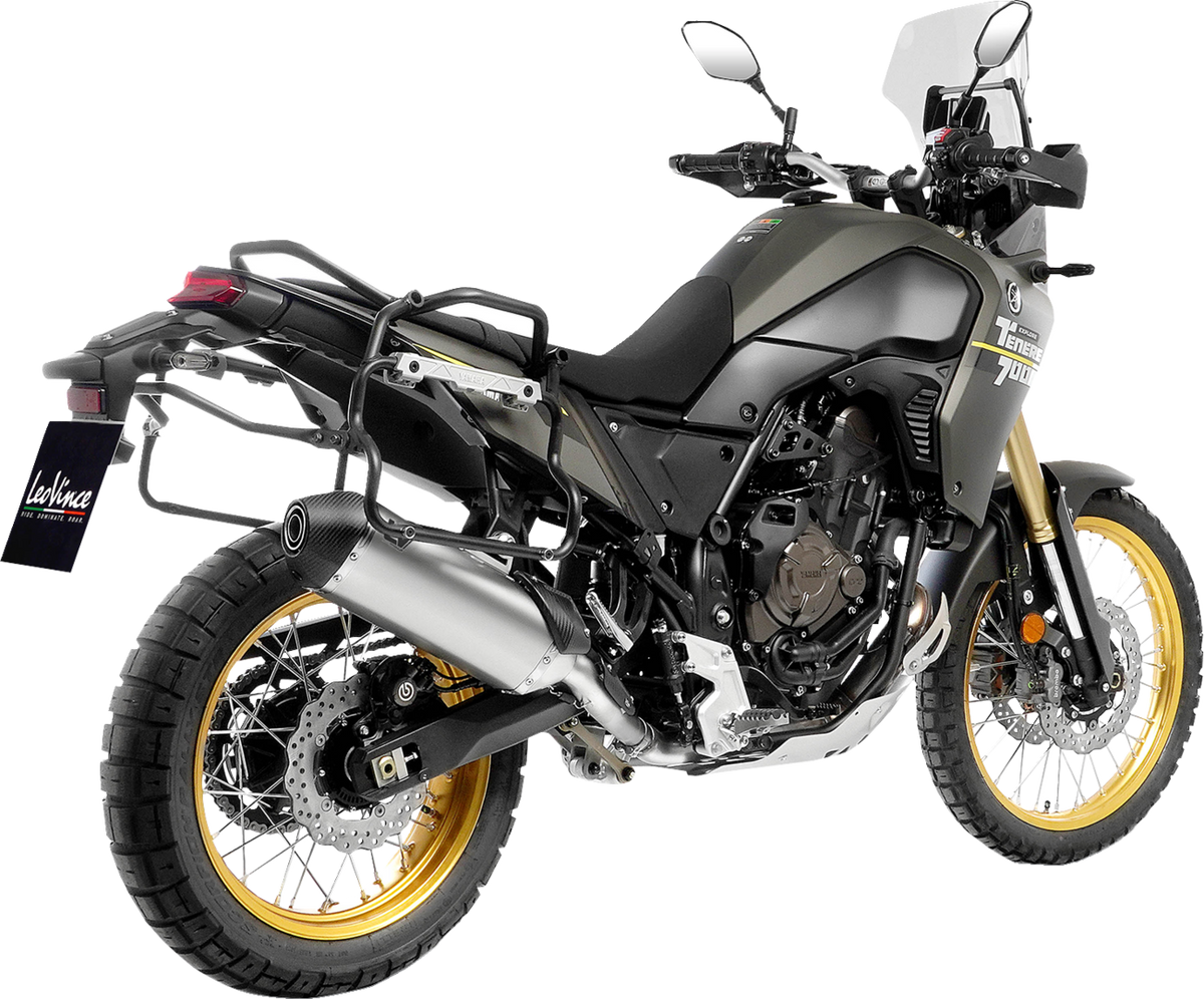 LeoVince LV-14 Slip-On Muffler - Titanium - Yamaha Tenere 700