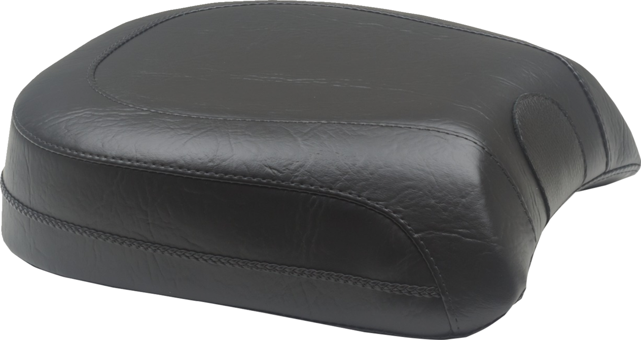 Mustang Recessed Wide Touring Seat - Passenger - Black W/O Studs - C90T '15-'19