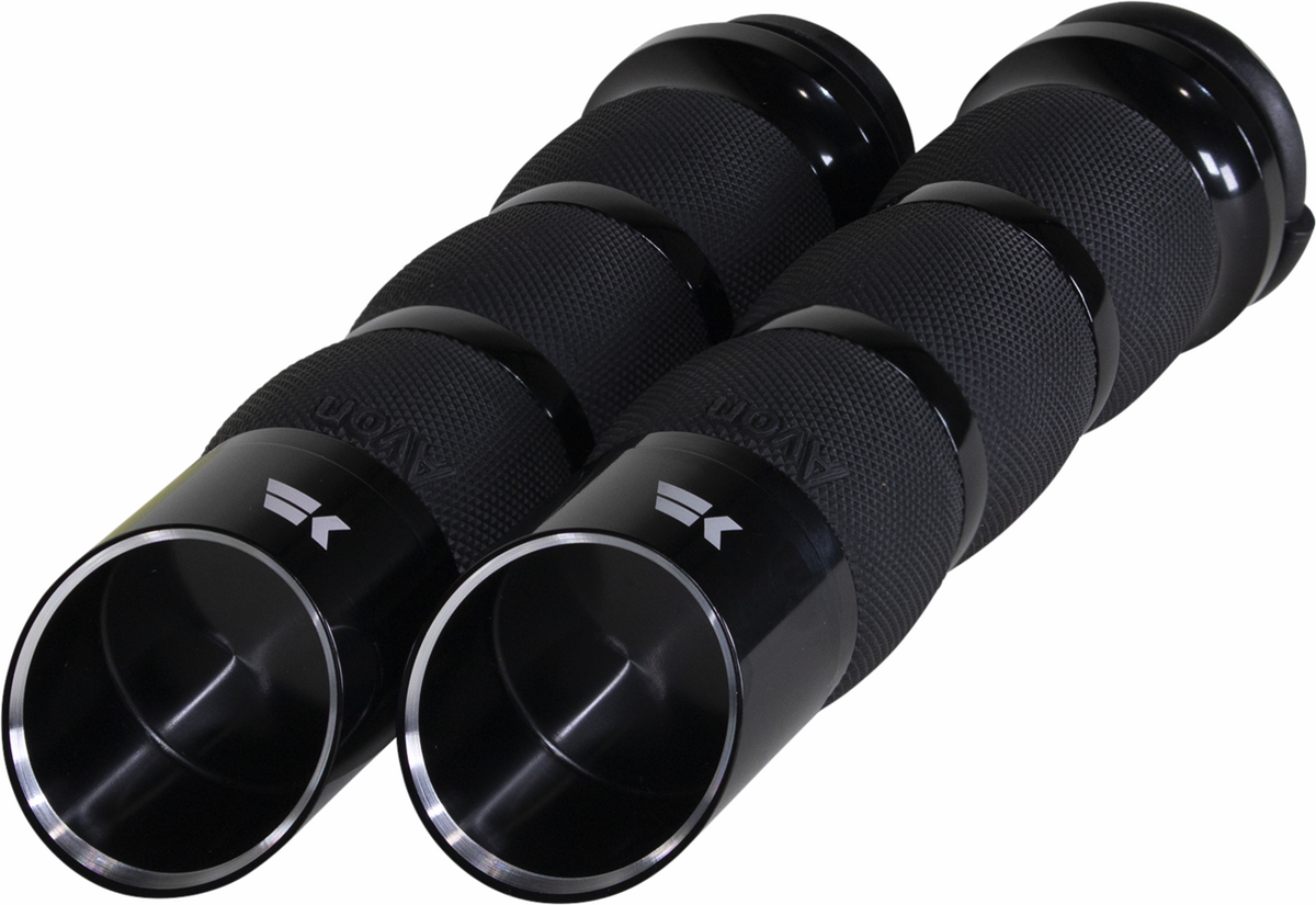 Khrome Werks Edge Grips - Air Cushion - TBW - Black