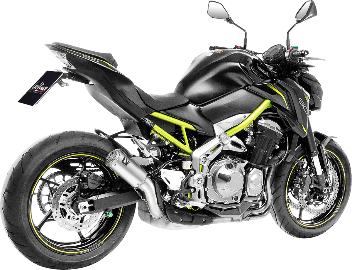 LeoVince LV Corsa S Slip-On Muffler - Titanium - Kawasaki Z 900