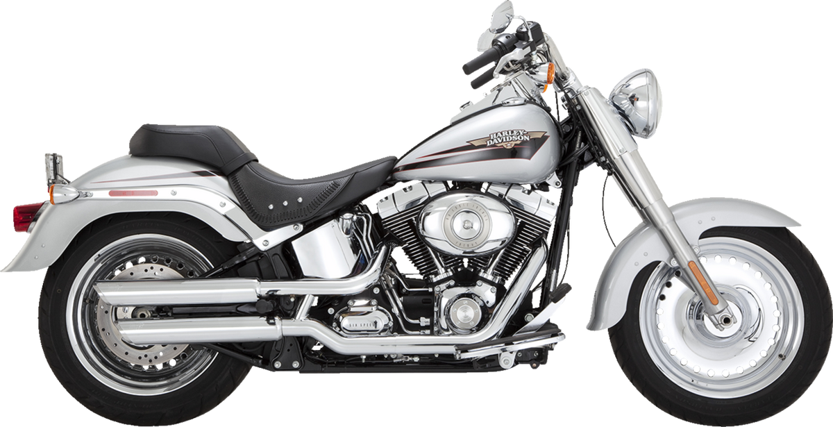 Vance &amp; Hines 3" Twin Slash Slip-On Muffler - Chrome