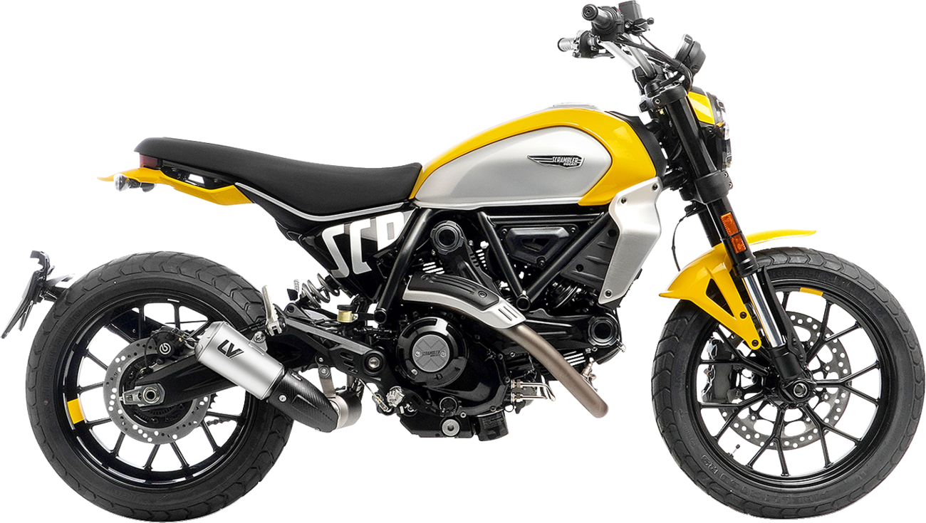 LeoVince Link Pipe - Ducati 800 Scrambler