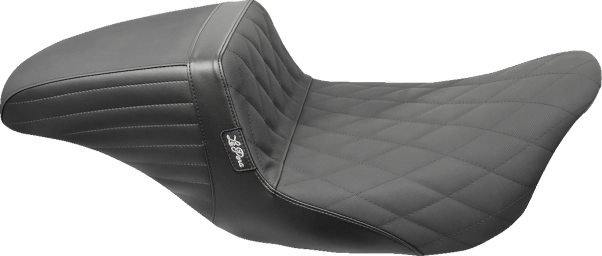 Le Pera Kickflip Seat - Diamond W/ Gripp Tape - Black - FL '08-'23
