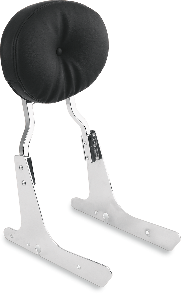 Drag Specialties Seats Oval Sissy Bar Pad - Black - Pillow