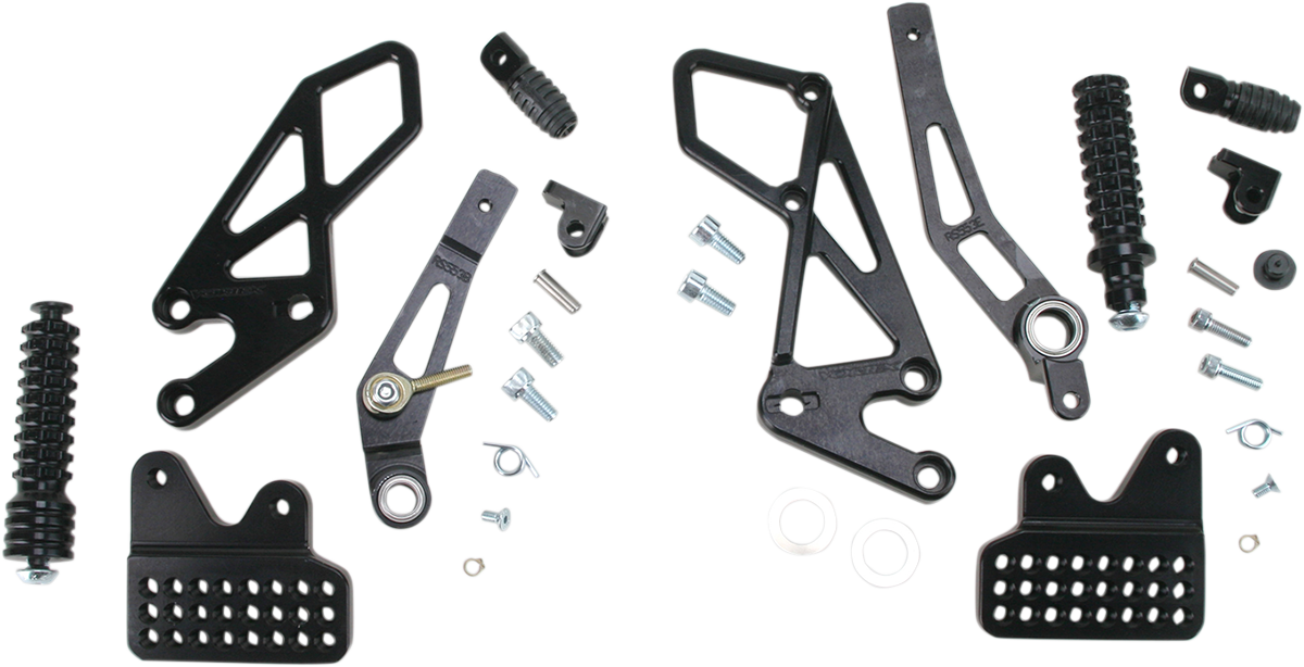 Vortex V2 Rearset - Black - GSX-R 600/750