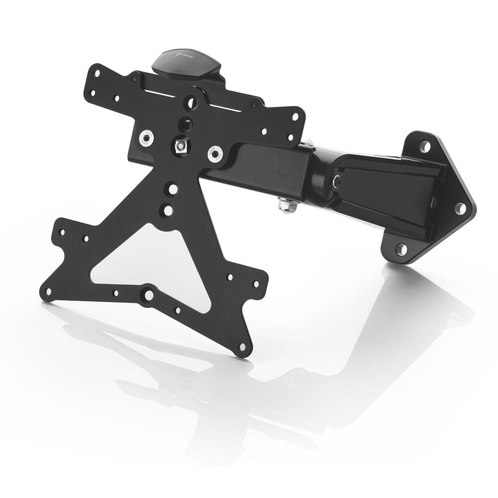 Rizoma Outside Street License Plate Support Kit - Black