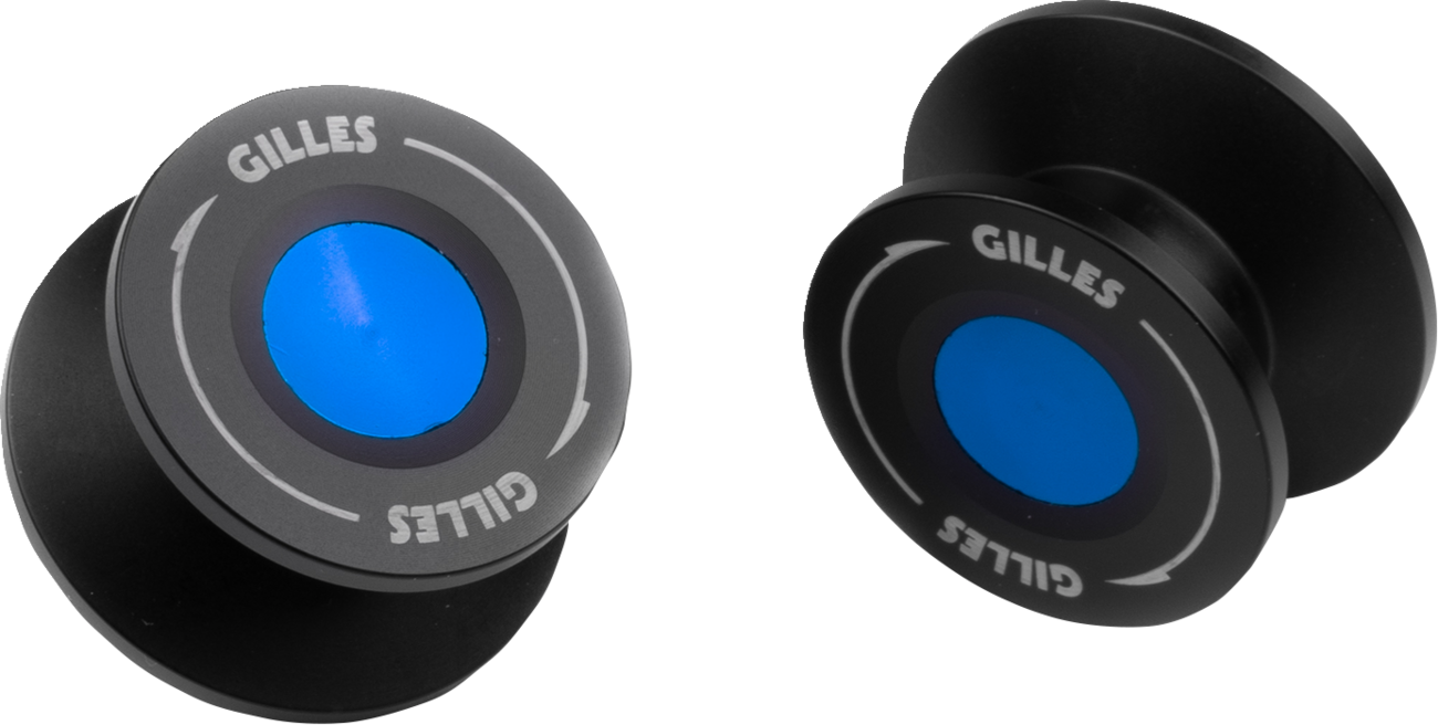 Gilles Tooling Swingarm Spool - Blue