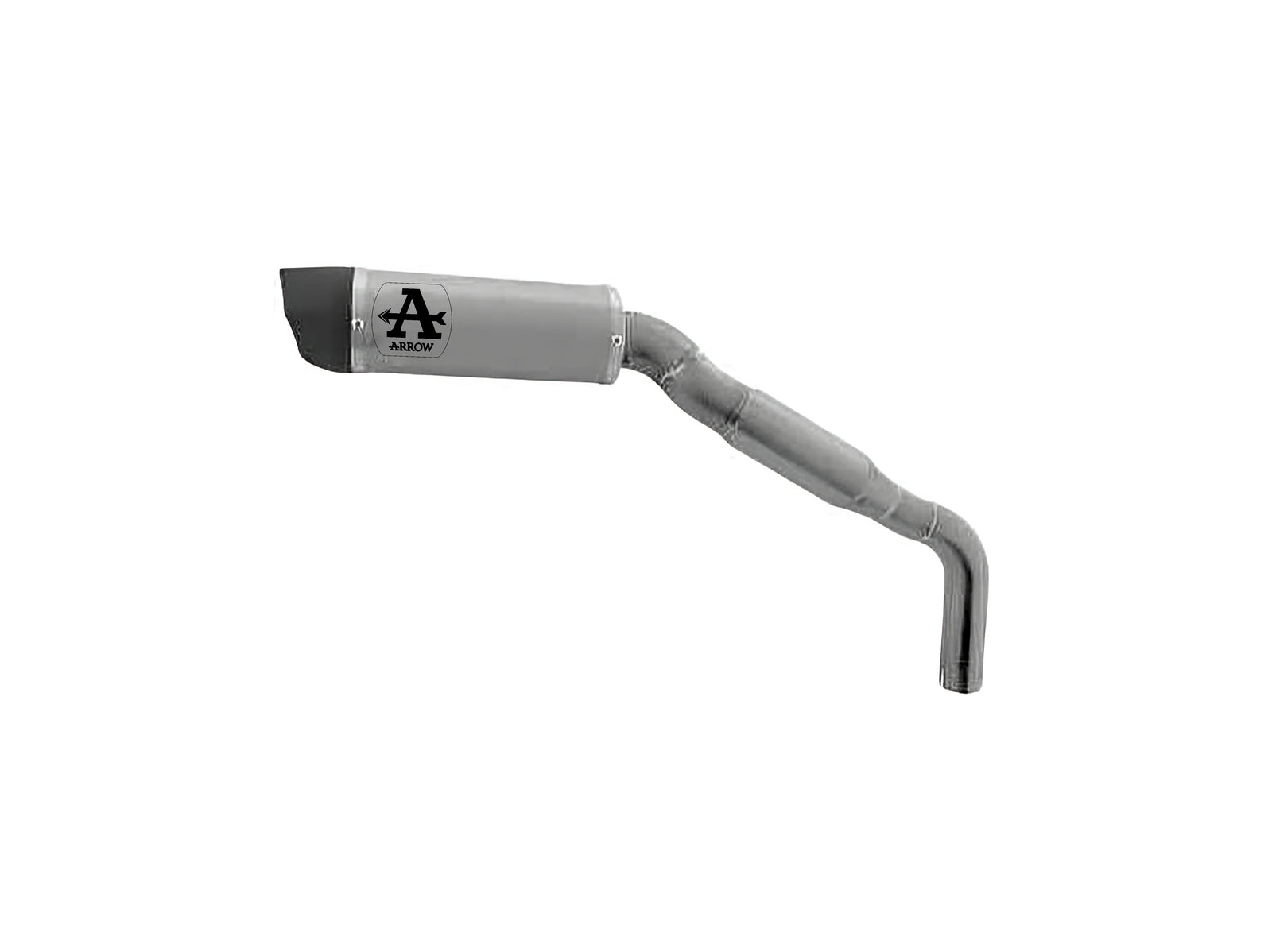 Arrow 71971PK Indy Race Titanium Slip On With Carbon End Cap