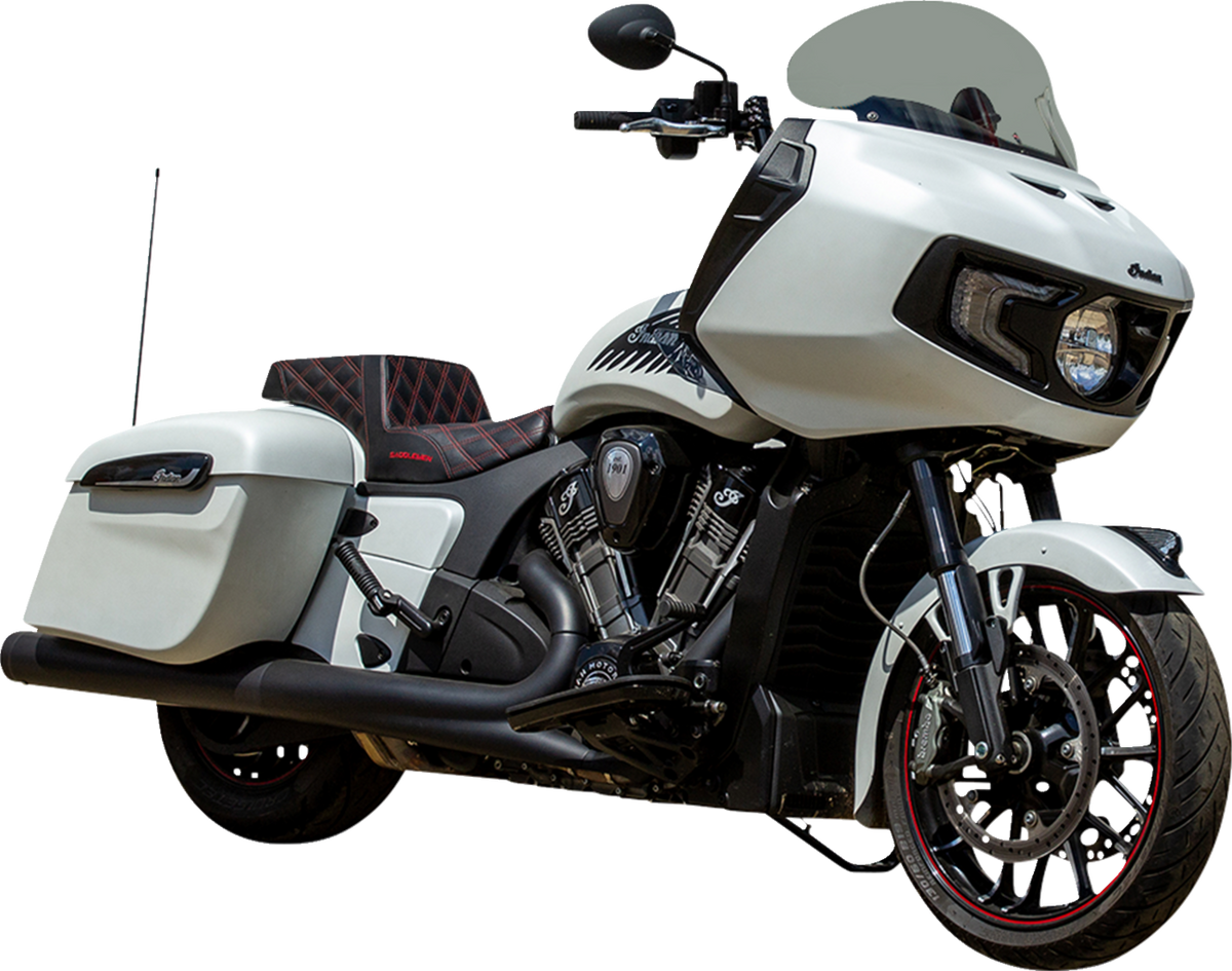 Klock Werks Flare® Windshield - 11" - Tinted - '20-'25 Indian