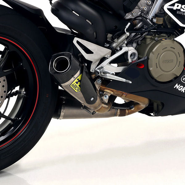 Arrow Works Titanium Slip-On Exhaust for Panigale V4 V4S V4R Speciale