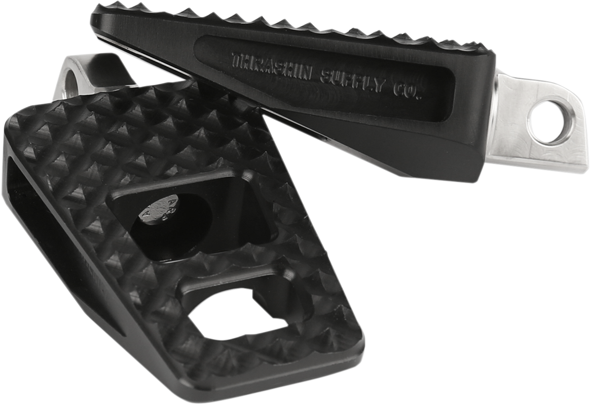 Thrashin Supply CO. Front/Rear P-54 Foot Pegs - Black - 2.25"