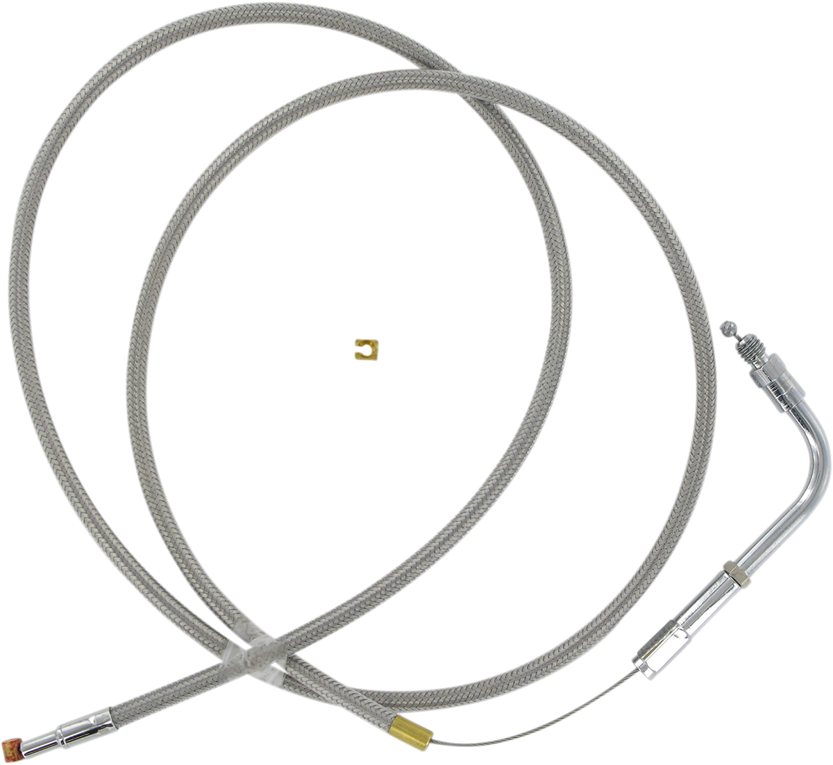 Barnett Stainless Steel Throttle Cable - '81-'89 Touring