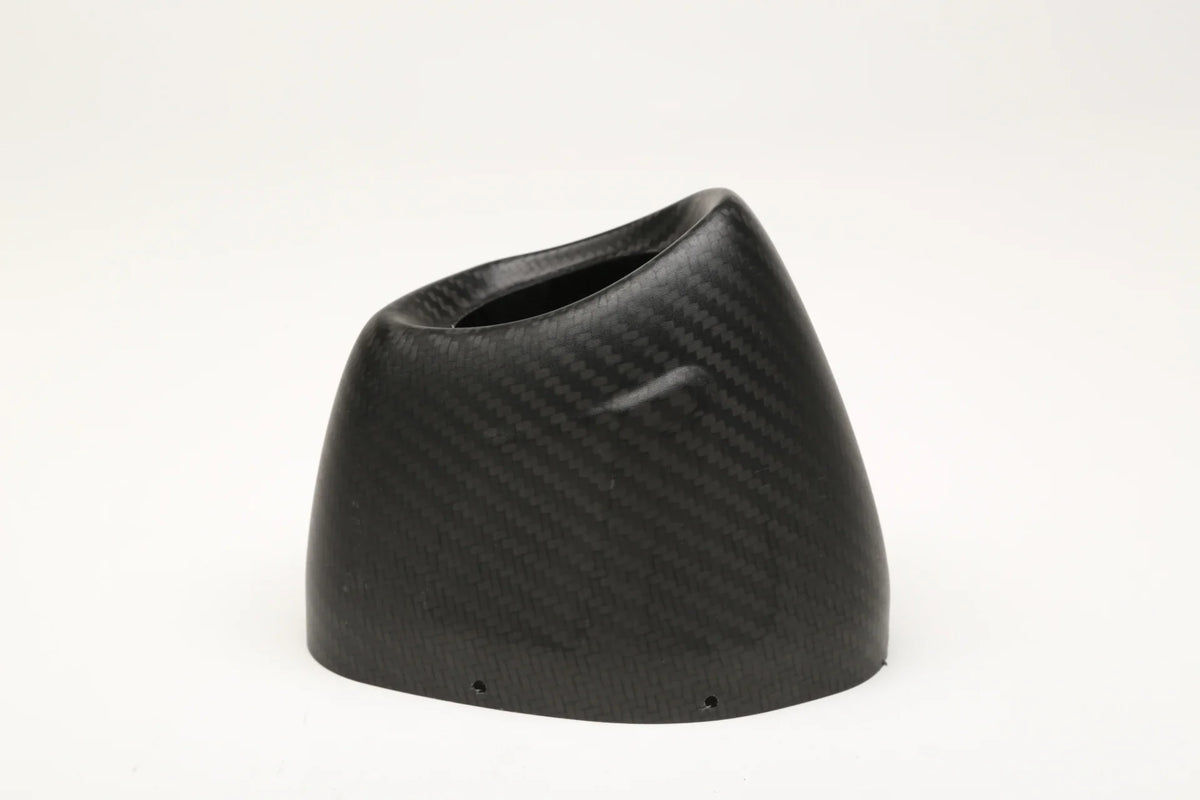 Yoshimura RS-12 Carbon Fiber End Cap Cover, RIght Side, Flat Finish