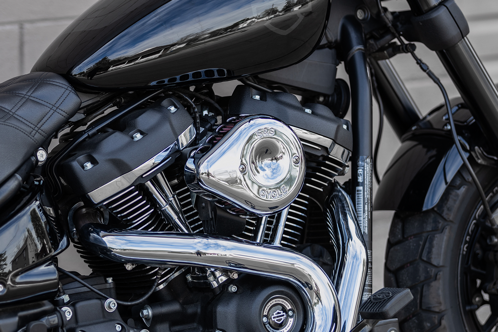 S&S Cycle Stealth Air Cleaner Cover