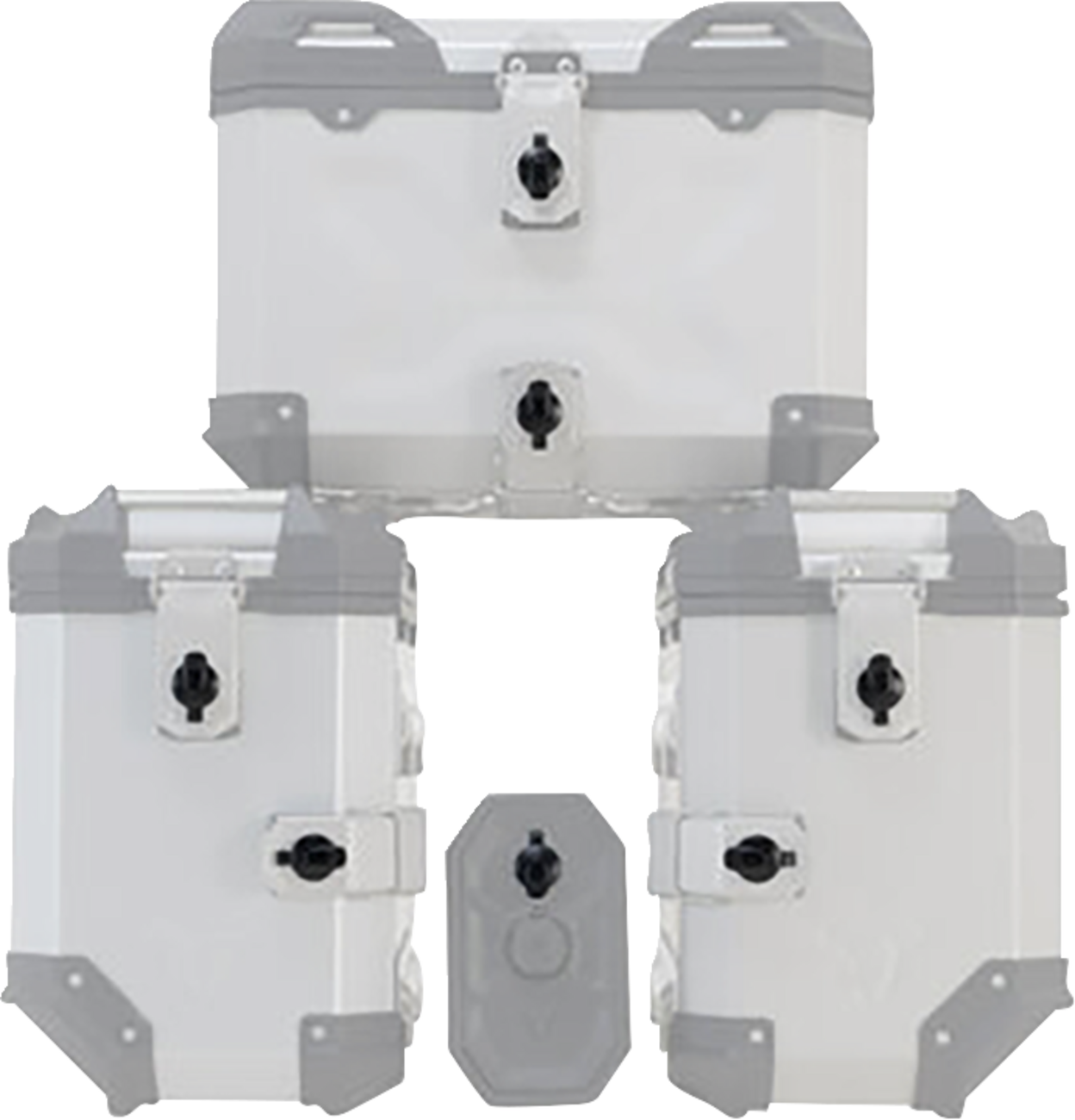 SW-Motech TRAX Lock Set - EVO - 9 Matching Locks With Keys