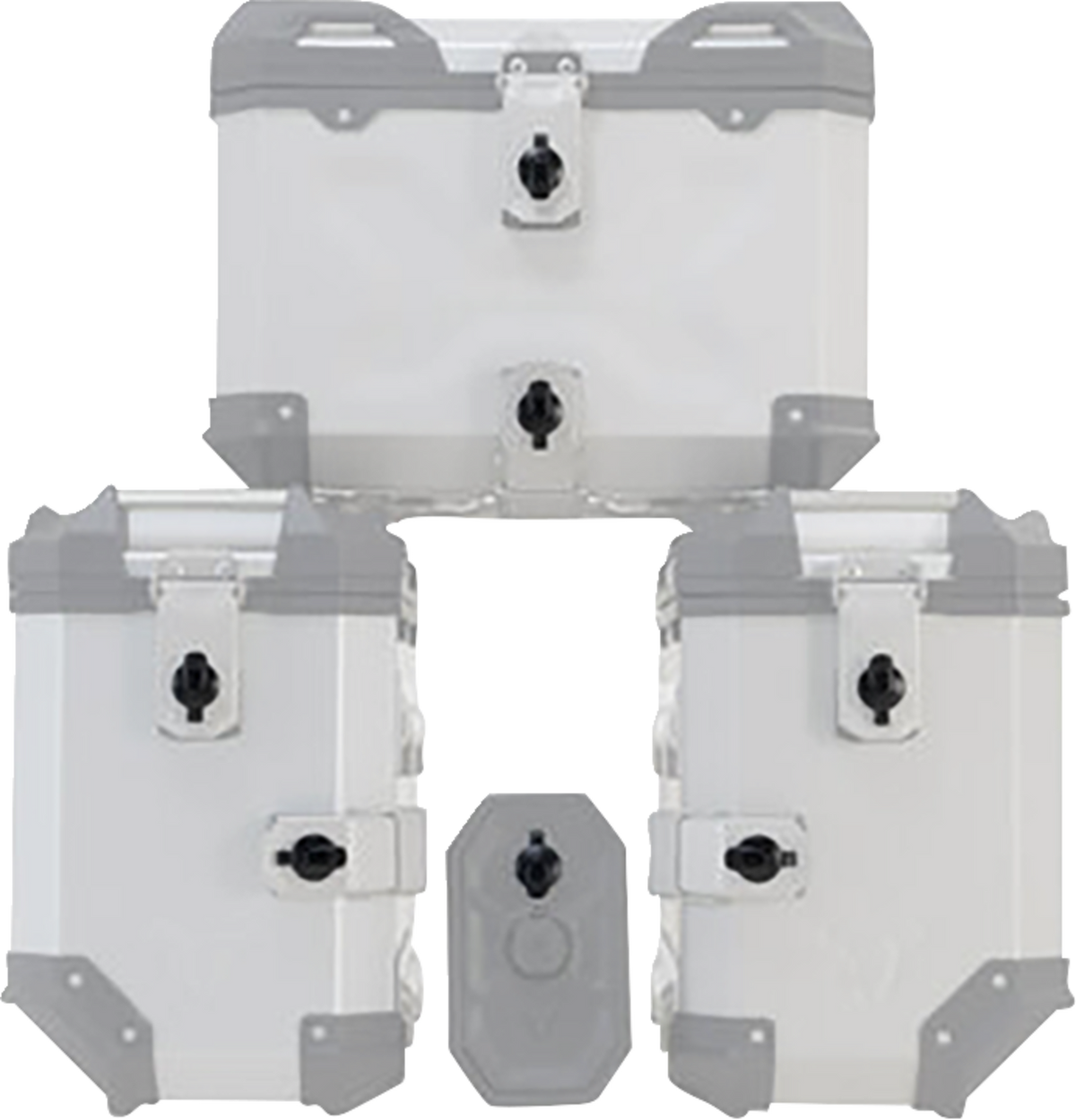 SW-Motech TRAX Lock Set - EVO - 9 Matching Locks With Keys