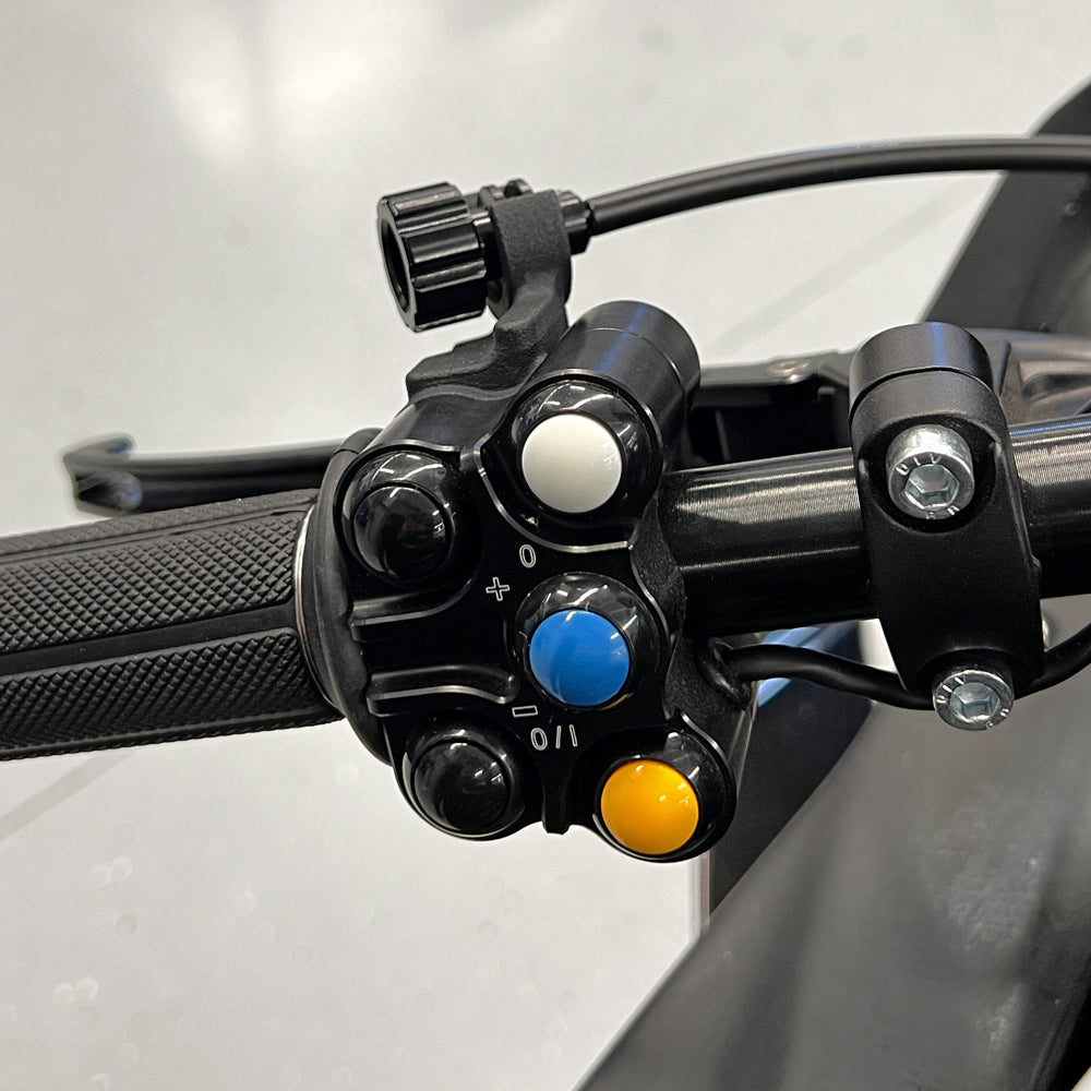 Switch unit left 5 button, compact version