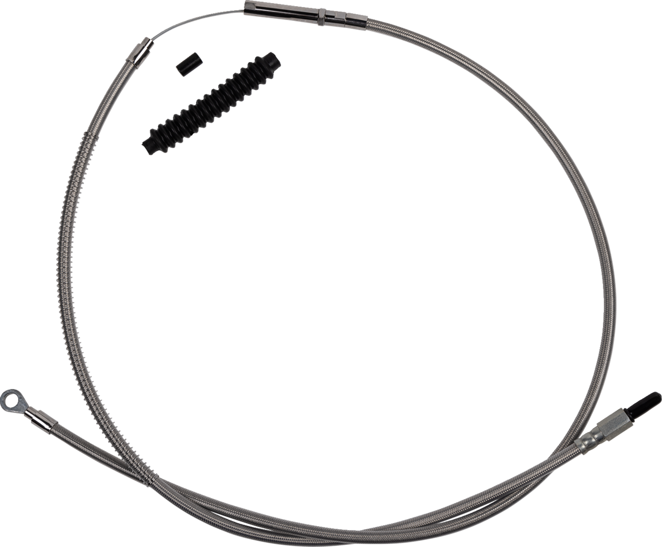 Barnett High-Efficiency Stainless Steel Clutch Cable For Harley-Davidson - Standard - '18-'23 Softail