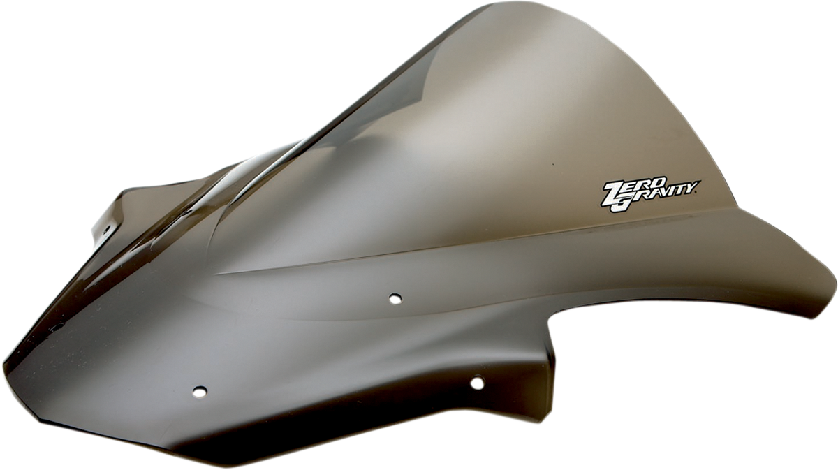 Zero Gravity Double Bubble Windscreen - Smoke - ZX10