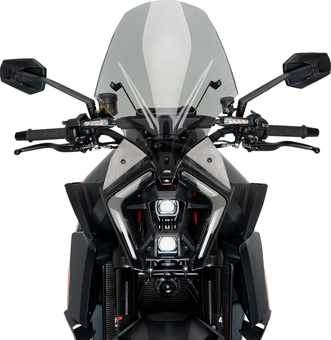 PUIG HI-Tech Parts New Generation Windscreen - Smoke - 1390 Super Duke