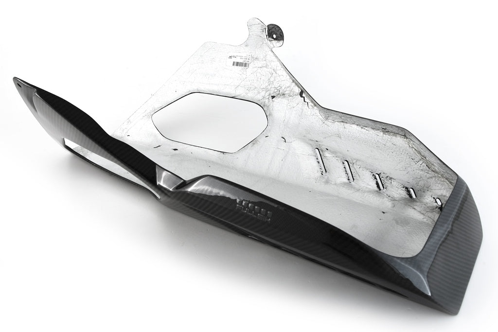 Fullsix Carbon BELLY PAN RACE - Aftermarket Exhaust Without CAT