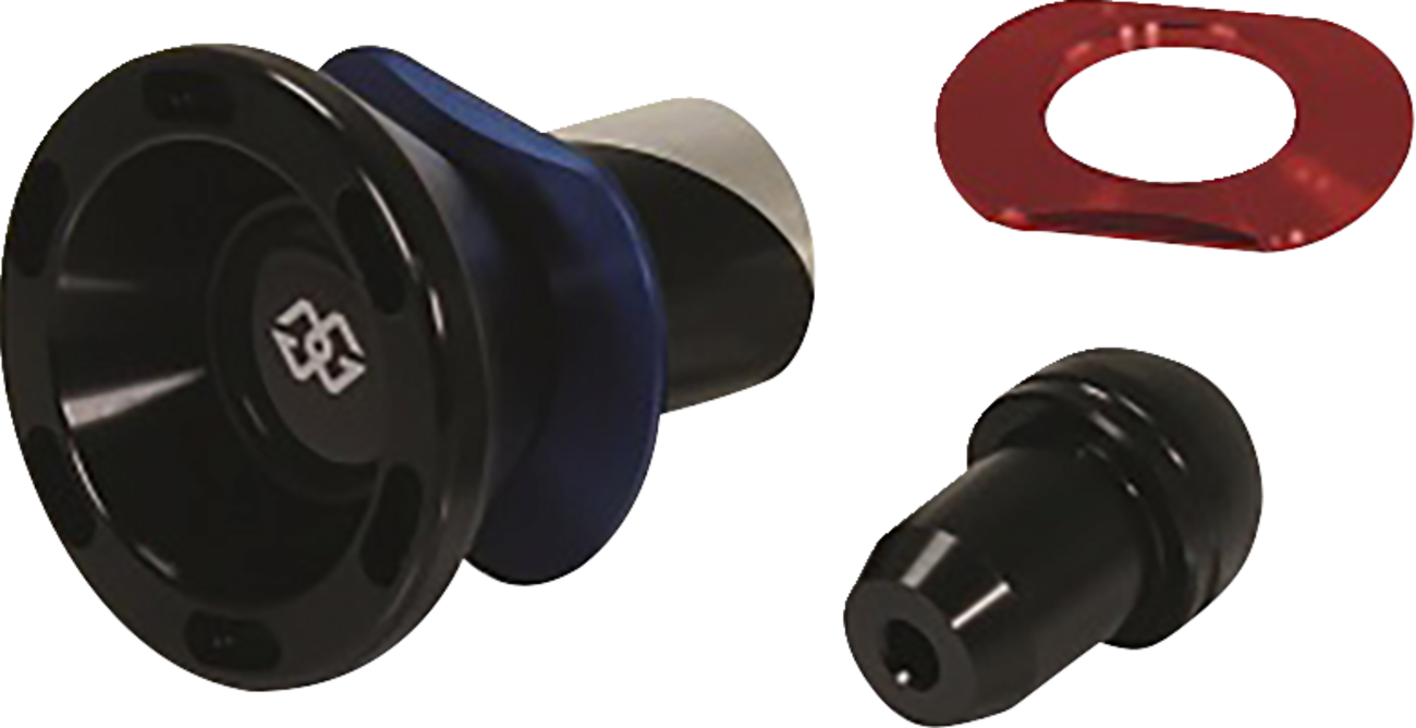 Gilles Tooling Front Axle Protector - Black/Red - BMW
