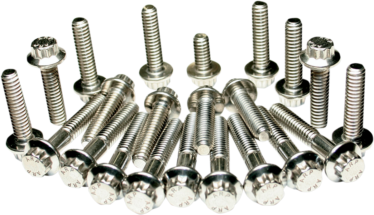 Feuling Parts Fastener Kit - Cam Cover/Lifter Block - 12-Point/Dress-Up - Twin Cam