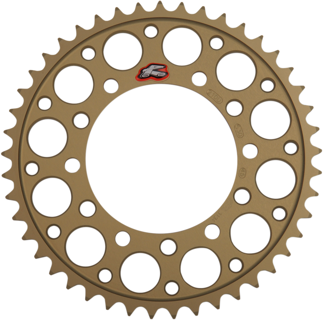 Renthal Rear Sprocket - Aluminum - 45 Tooth - Suzuki/Yamaha