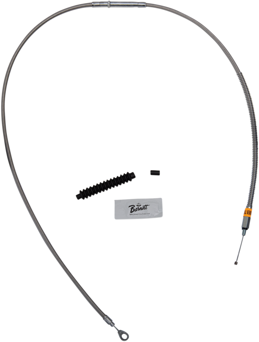 Barnett High-Efficiency Stainless Steel Clutch Cable For Harley-Davidson - Standard - '89-'06 Touring