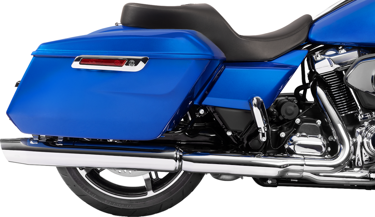 Drag Specialties Seats Freedom Seat - Black - Vinyl/Solar Leather - Smooth - FLT/FLH '23-'25