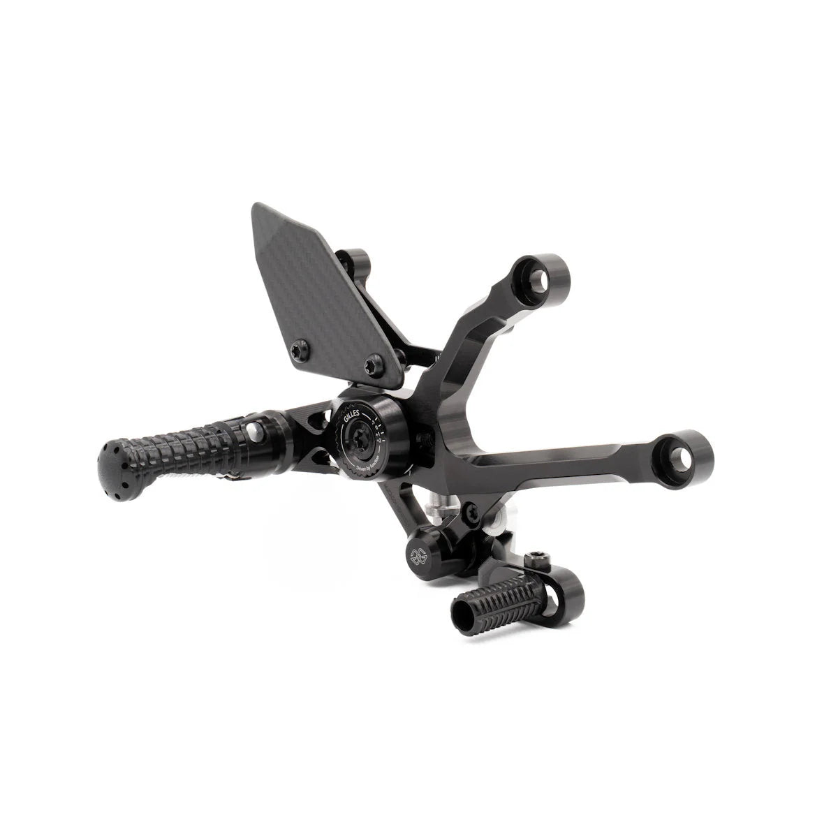 Gilles Tooling MUE2 Adjsutable Racing Rear Sets Panigale V4 V4S Tricolore