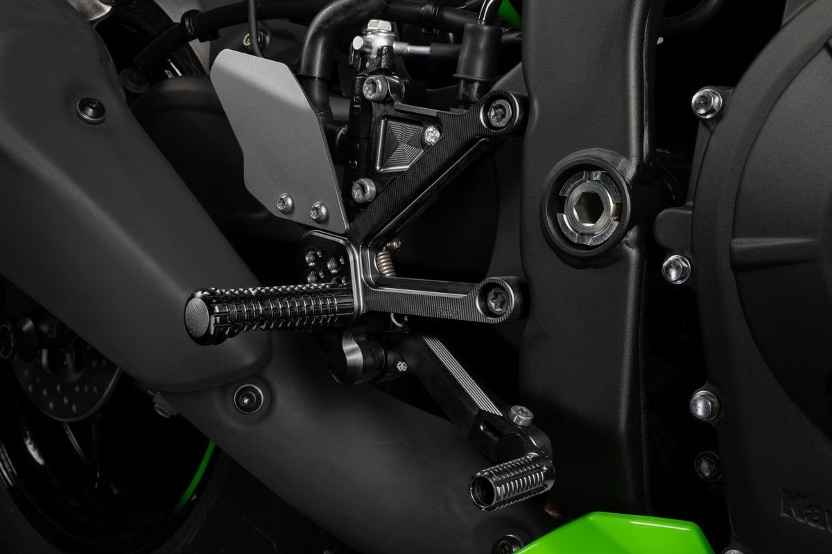 Gilles Tooling Footrest System FXR Black
